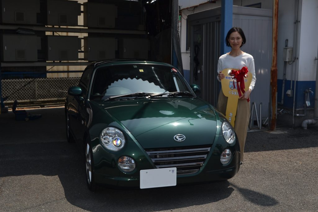 ダイハツ コペン 納車式 大分県中津市で中古車リースなら軽自動車専門店 松下モータース 定額エコノリくん